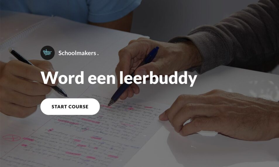 e-course voor leerbuddy's